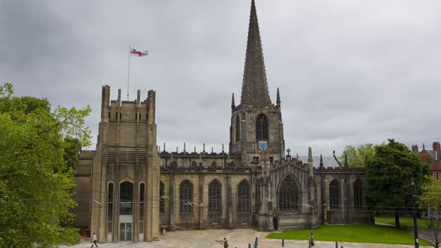 Sheffield Cathedral - St Peter & St Paul - Historic Site in sheffield