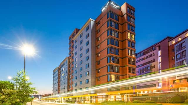 Accommodation at Roomzzz Leeds City West in leeds