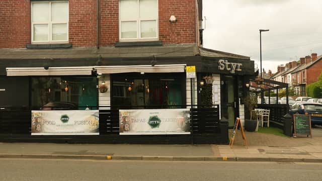 Dining at STYR in heeley
