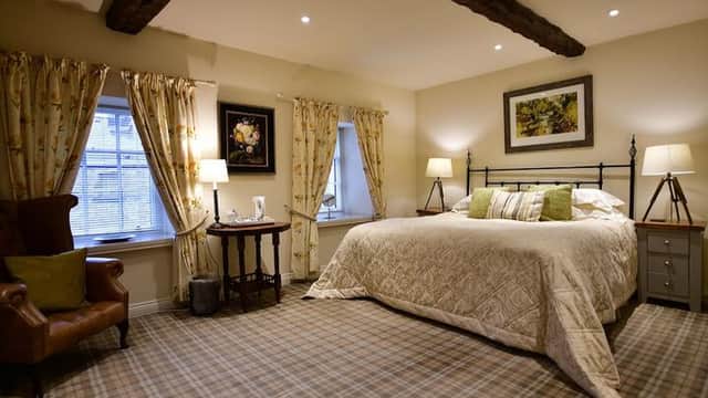 Accommodation at The Moon Inn at Stoney Middleton in hathersage
