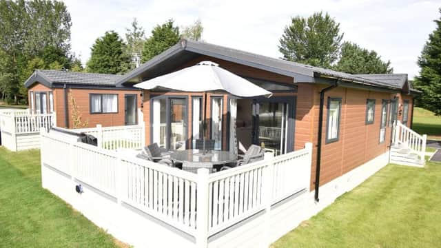 Accommodation at The Crucible lodge with Hot Tub in allerthorpe