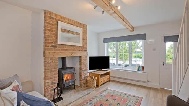 Accommodation at Off-street parking Countryside views Log burner in cattal