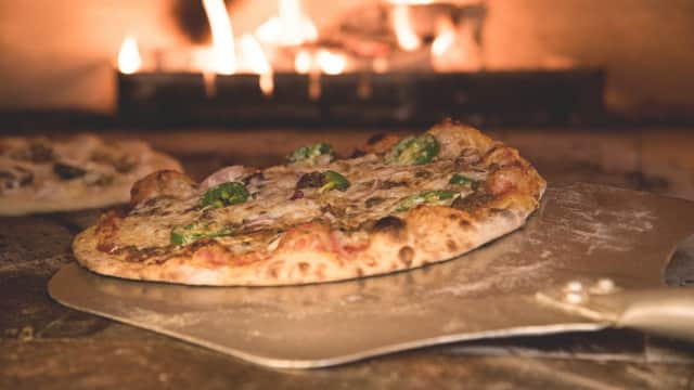 Dining at Home Fired Pizza in alverthorpe
