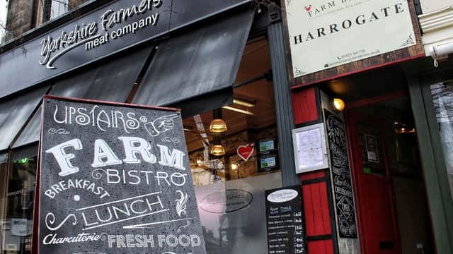Dining at Quirky Farm Bistro in harrogate