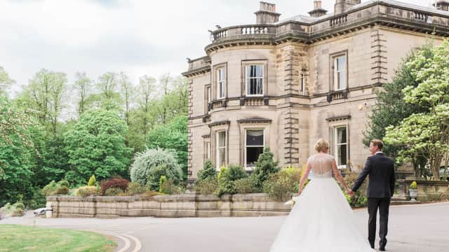 Dining at Tapton Hall in sheffield
