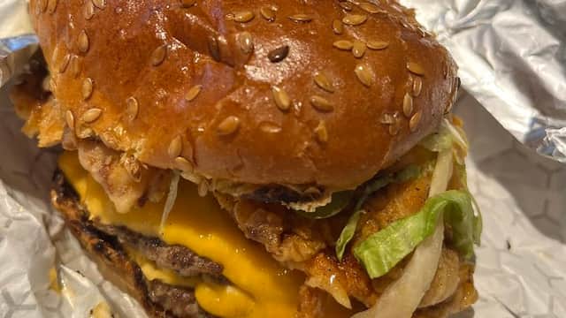 Dining at Common Burger in sheffield