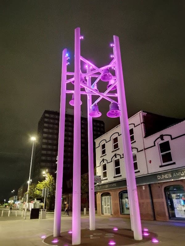 St Hilda's Bells Sculpture.