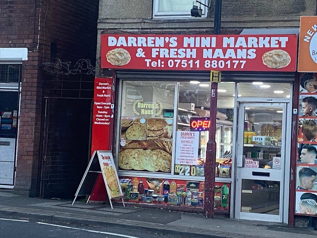 Darren's Mini Market & Fresh Naans