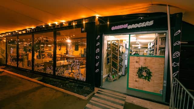 Cafe Greens Grocers in hunslet
