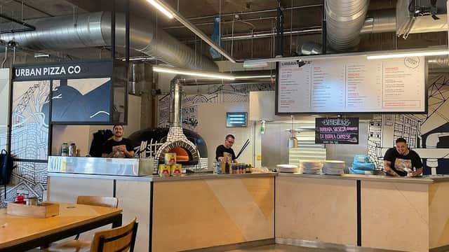 Dining at Urban Pizza Co in neepsend