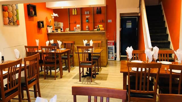 Dining at Cinnamon in scarborough