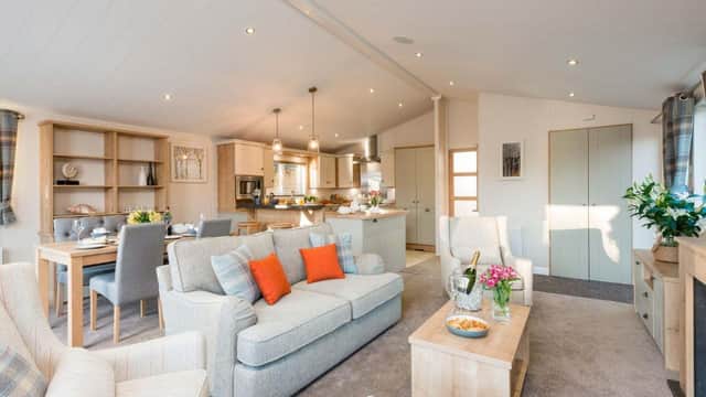 Accommodation at Ammonite Lodge in runswick