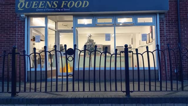 Dining at Queens Food in normanton