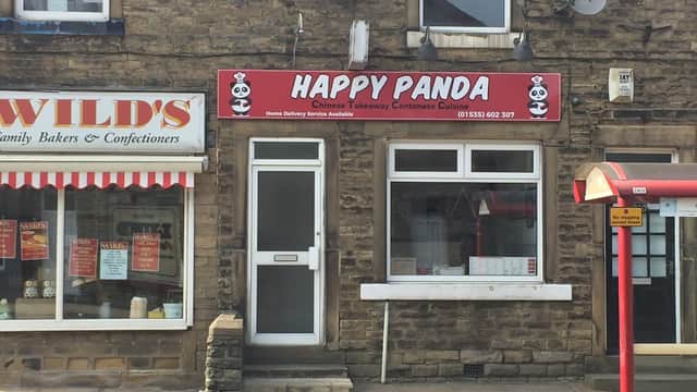 Dining at Happy Panda in keighley