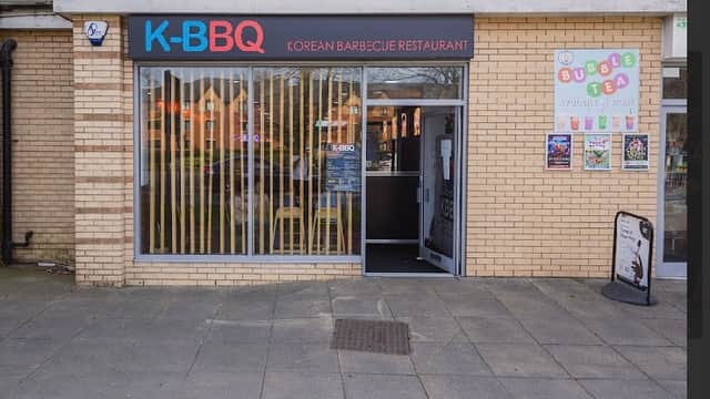 Dining at K-BBQ Korean Barbecue Buffet Restaurant in hull