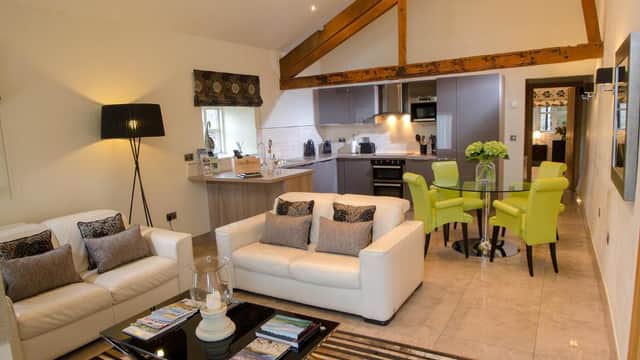 Accommodation at Contemporary Barn Conversion in Stunning Setting in barbon