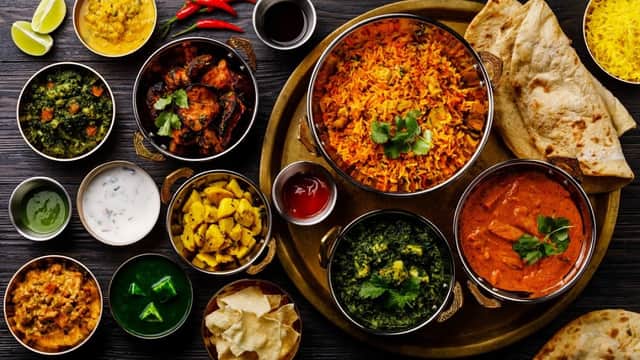 Dining at Bronti Balti House in cross roads