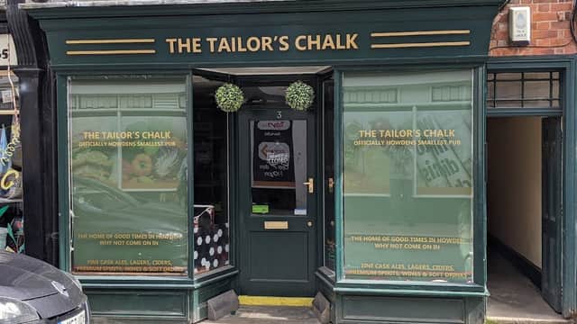 Food & drink at The Tailor's Chalk in howden