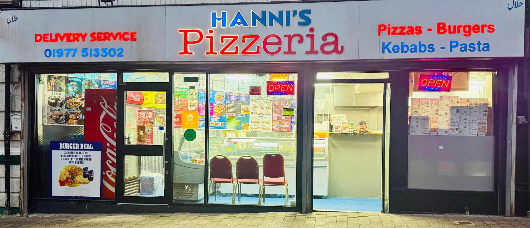 Hanni’s Pizzeria Castleford