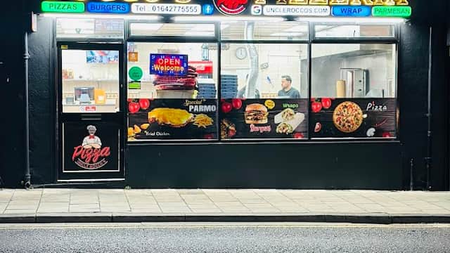Dining at UNCLE ROCCO'S PIZZERIA in redcar