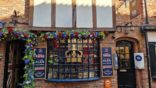 Food & drink at The Kings Inn in york