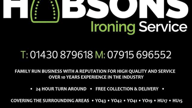 Hobsons Ironing Service - Launderettes in market weighton
