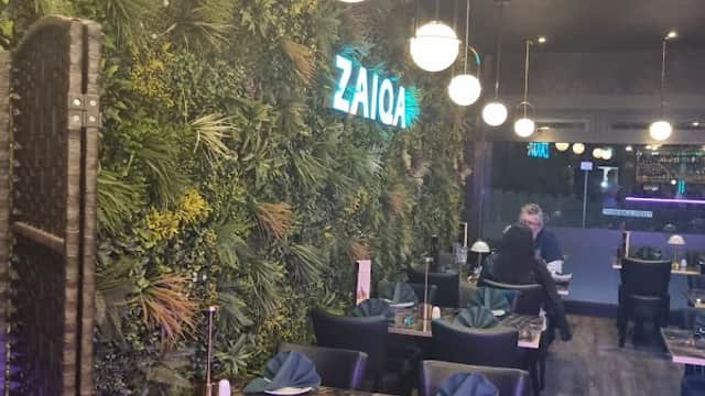 Dining at Zaiqa Sowerby Bridge in sowerby bridge