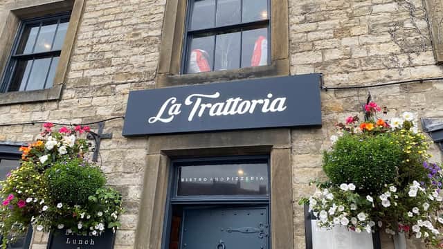 Dining at La Trattoria in helmsley