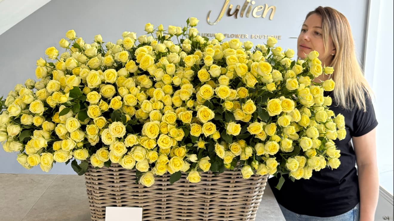 Julien flower delivery Leeds