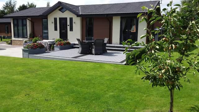 Accommodation at Thornborough Grange Park in south kilvington