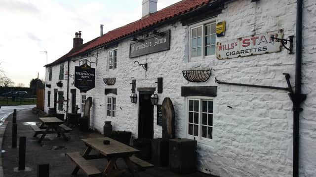 Pub The Freemasons Arms in nosterfield
