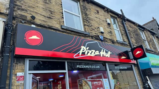 Dining at Pizza Hut Headingley in headingley