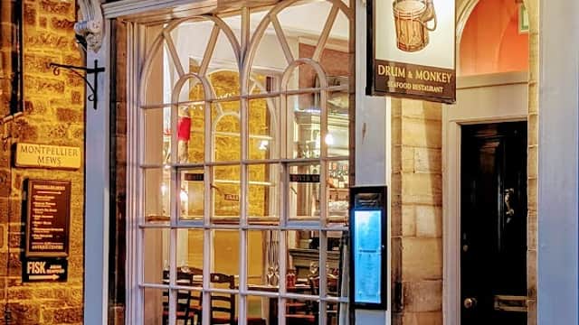 Dining at The Drum & Monkey Harrogate in harrogate