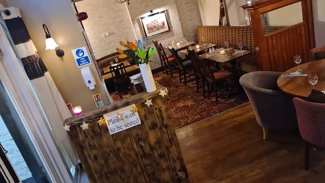 Dining at The Victoria Pub, Restaurant & Guest House, Hornsea in hornsea