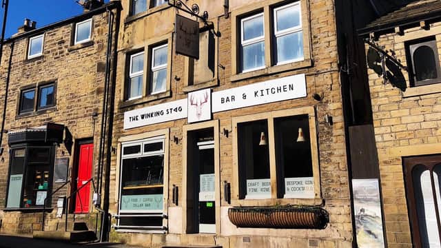 Dining at The Winking Stag Holmfirth in holme valley