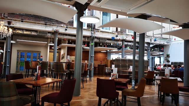 Dining at Printworks Kitchen & Bar in hunslet