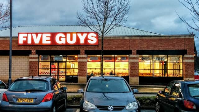 Five Guys Burgers and Fries Leeds Cardigan Fields