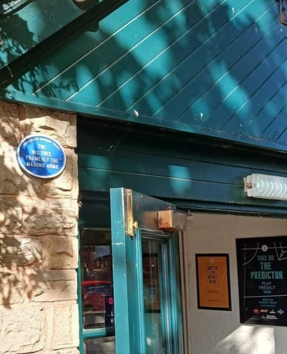 Formerly Masons Arms Blue Plaque (Woodseats History Trail)
