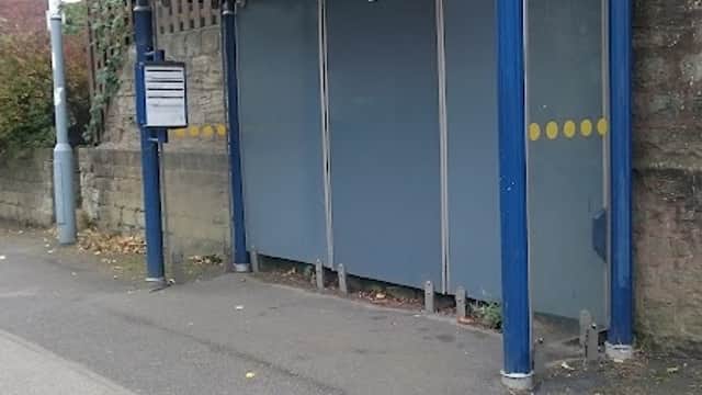 Bus Stop at Kimberworth Road/Psalters Lane - Bus Stops in rotherham