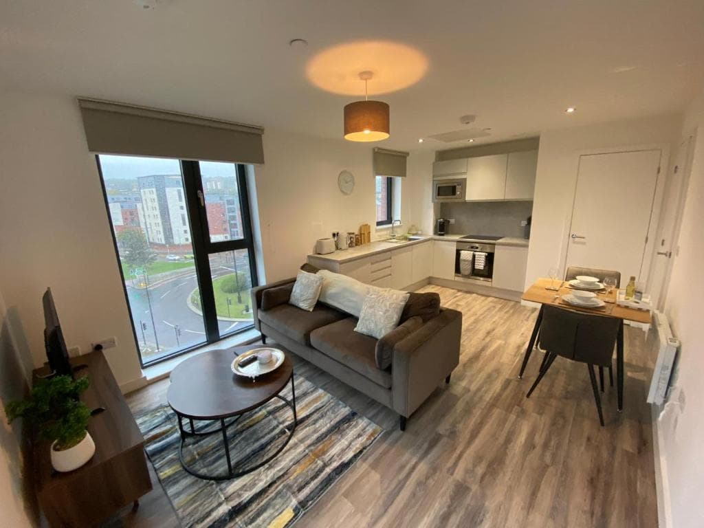 Kelham Gate 1-Bed Apartment - City Centre - New - FREE Wi-Fi