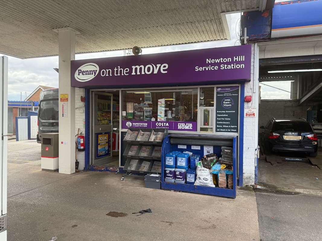 Newton Hill Service Station - Penny on the Move
