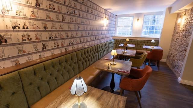 Dining at The Vault, Whitby in whitby