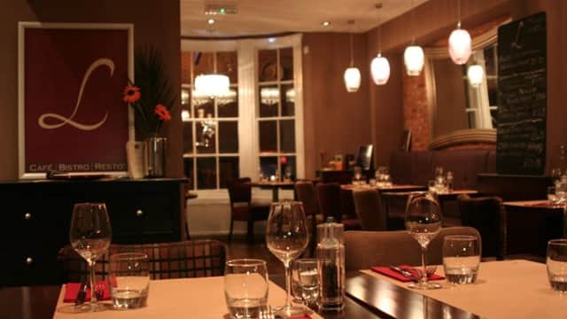 Dining at Lazenby's on York Place in spa bridge