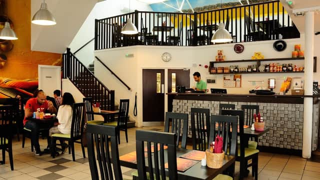 Dining at Amigos in sheffield