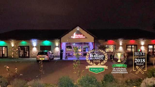 Dining at Valentinos Wakefield in wakefield