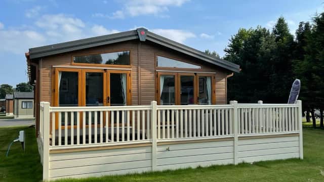 Accommodation at Bramble Lodge with Hot Tub in allerthorpe