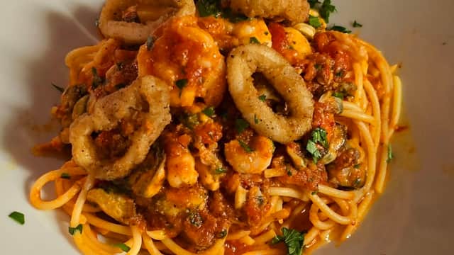 Dining at Stefano's in silsden