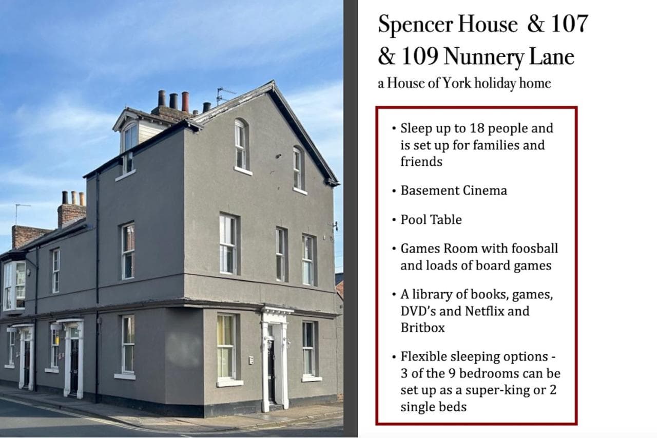 Spencer House & 107 & 109 Nunnery Lane, York, Yorkshire