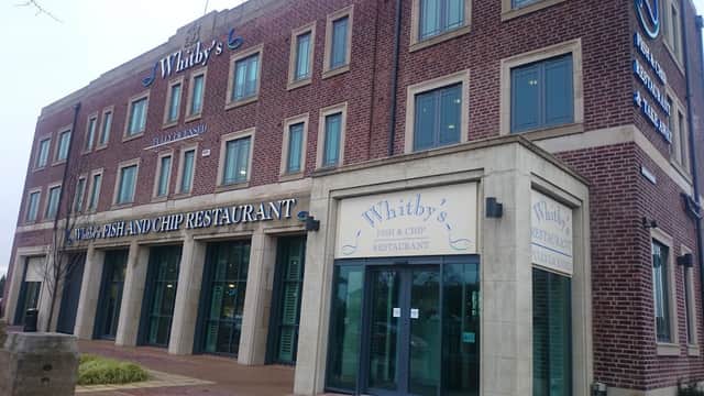 Dining at Whitby's Fish & Chip Restaurant Doncaster in doncaster