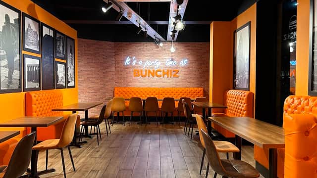 Dining at Bunchiz in huddersfield